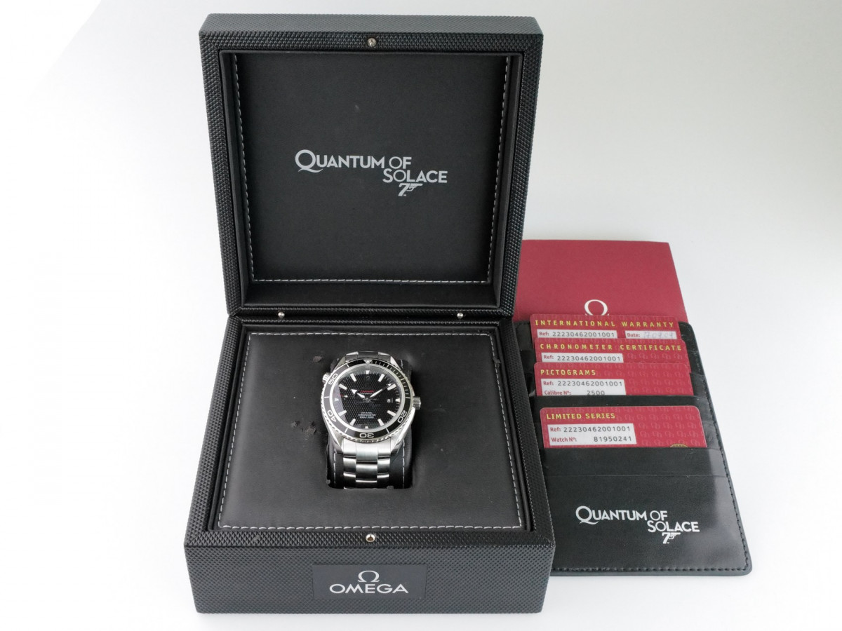 Швейцарские часы Omega Planet Ocean 007 Quantum of Solace limited edition