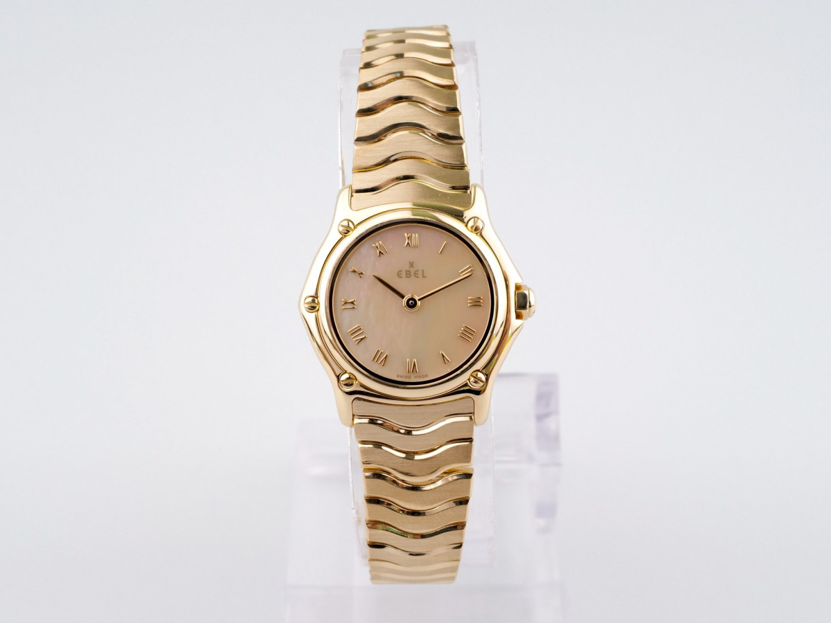 Швейцарские часы Ebel Classic Wave 18k Yellow Gold Ladies Mop Dial