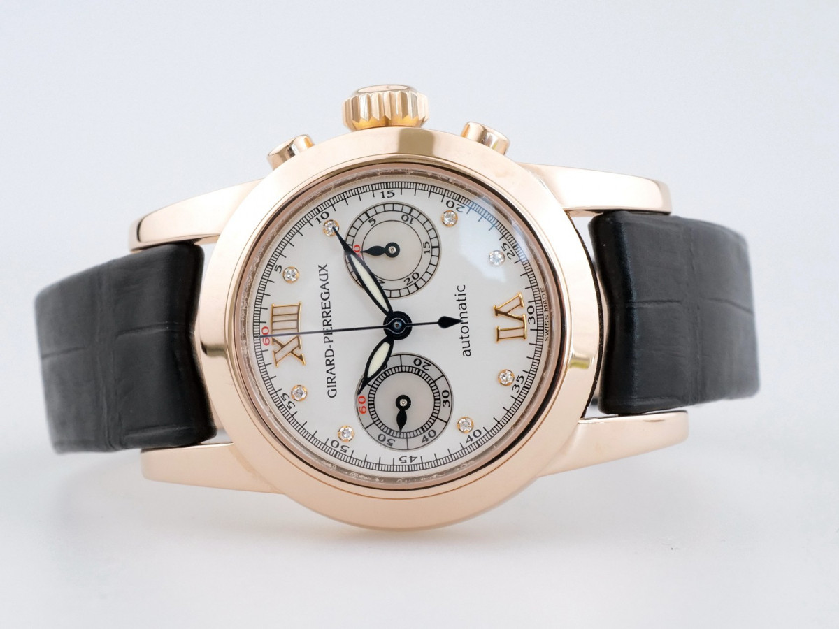 Швейцарские часы Girard Perregaux Lady Chronograph 18K Rose Gold