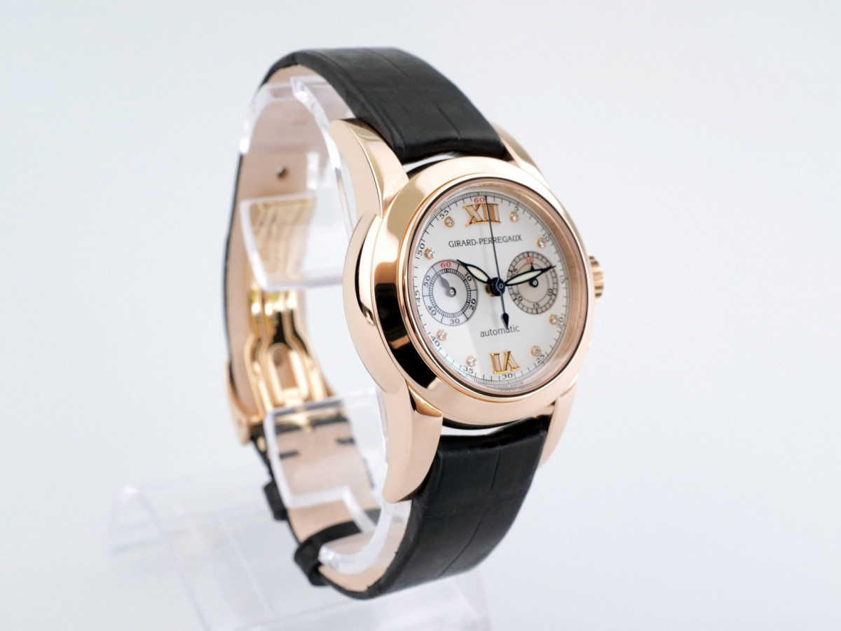 Швейцарские часы Girard Perregaux Lady Chronograph 18K Rose Gold