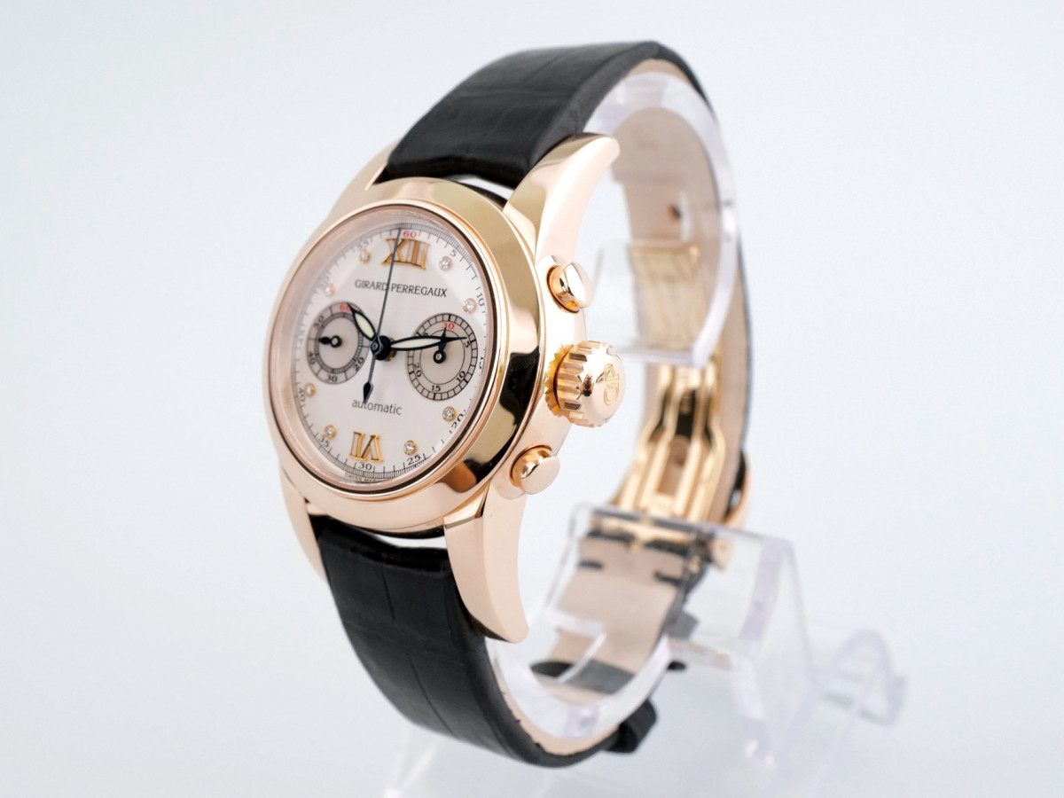 Швейцарские часы Girard Perregaux Lady Chronograph 18K Rose Gold