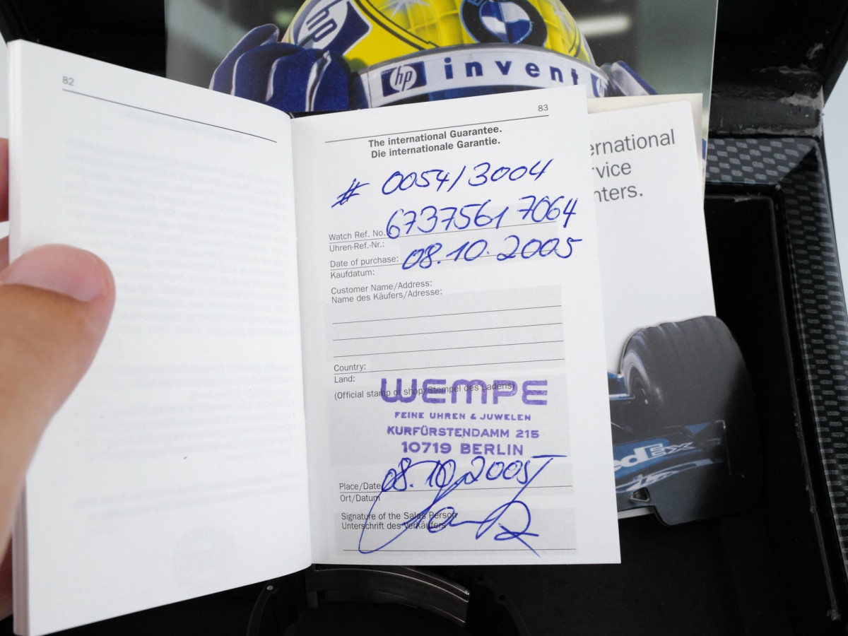 Швейцарський годинник Oris Williams F1 Schumacher Limited Edition