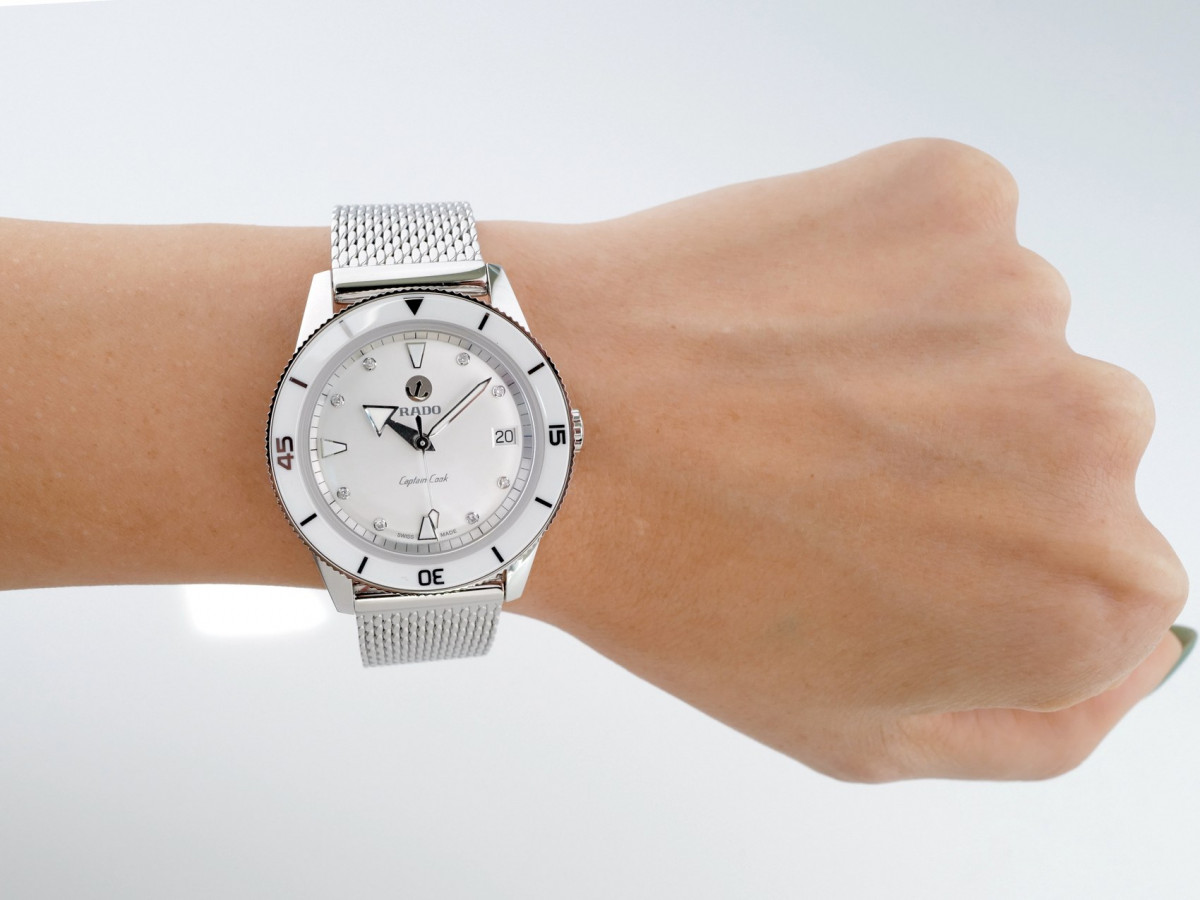 Швейцарський годинник Rado Captain Cook Automatic Diamonds