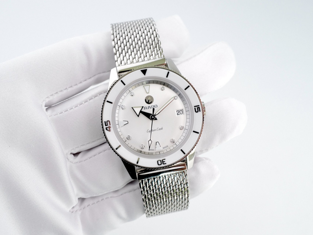 Швейцарський годинник Rado Captain Cook Automatic Diamonds
