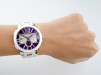 Швейцарський годинник Ulysse Nardin Executive Dual Time Lady Purple Diamonds 40