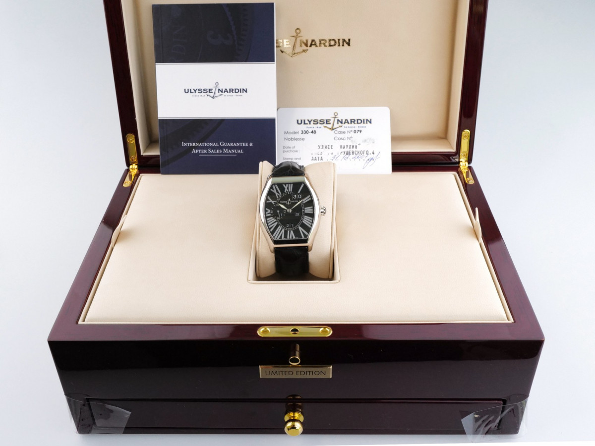 Швейцарський годинник Ulysse Nardin Ludovico Perpetual Calendar 18K White Gold