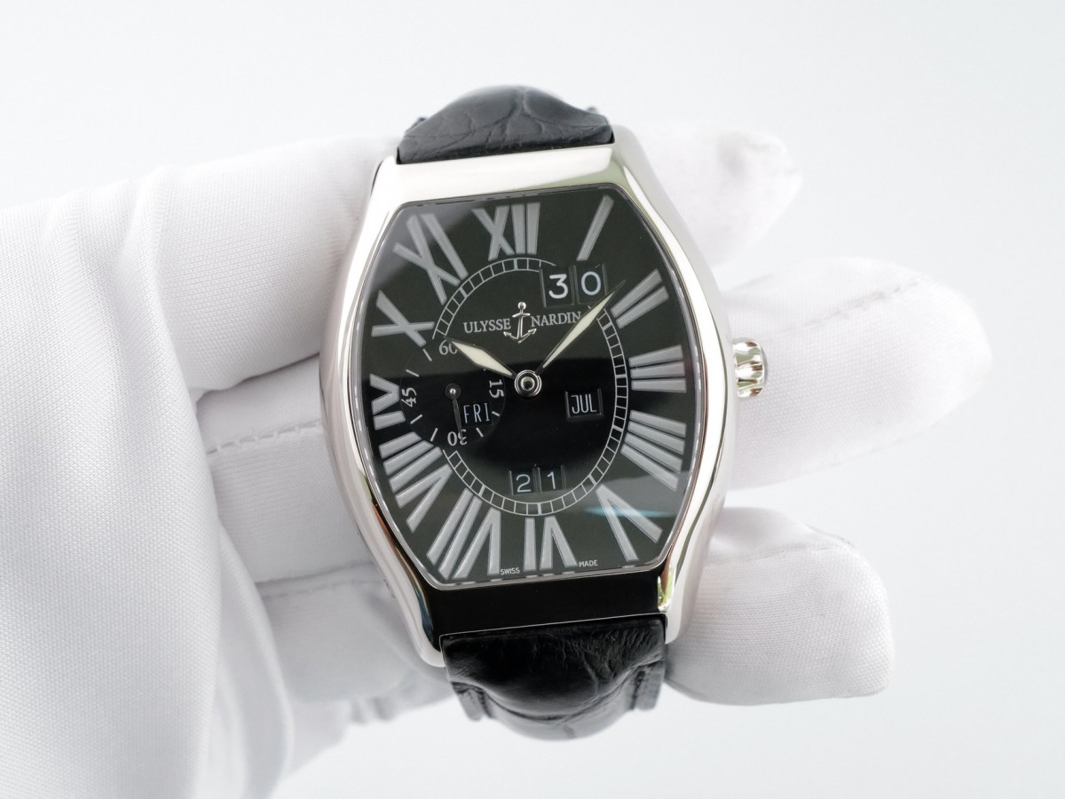 Швейцарський годинник Ulysse Nardin Ludovico Perpetual Calendar 18K White Gold