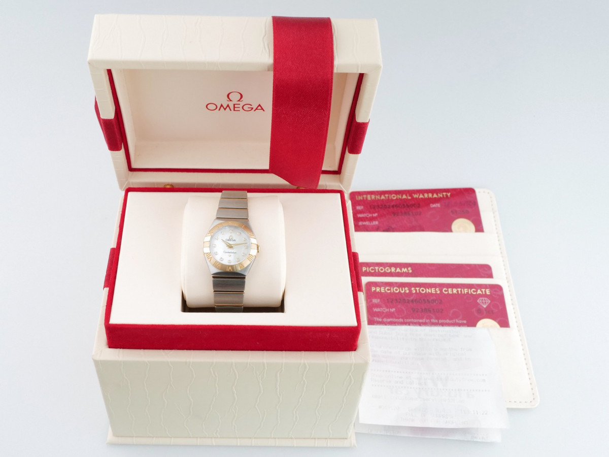 Швейцарские часы Omega Constellation Mother of Pearl Diamonds Dial