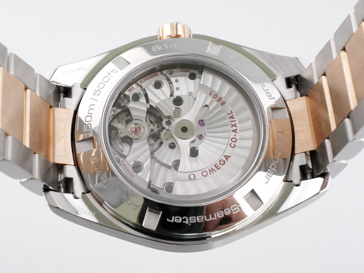 Швейцарские часы Omega Seamaster Aqua Terra Co-Axial Chronometer Annual Calendar