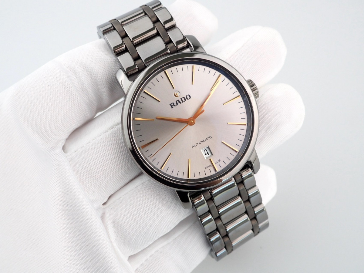 Швейцарський годинник Rado DiaMaster XL Silver Dial Automatic