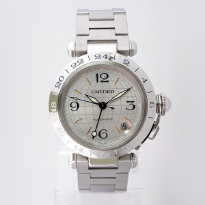 Швейцарський годинник Cartier Pasha GMT