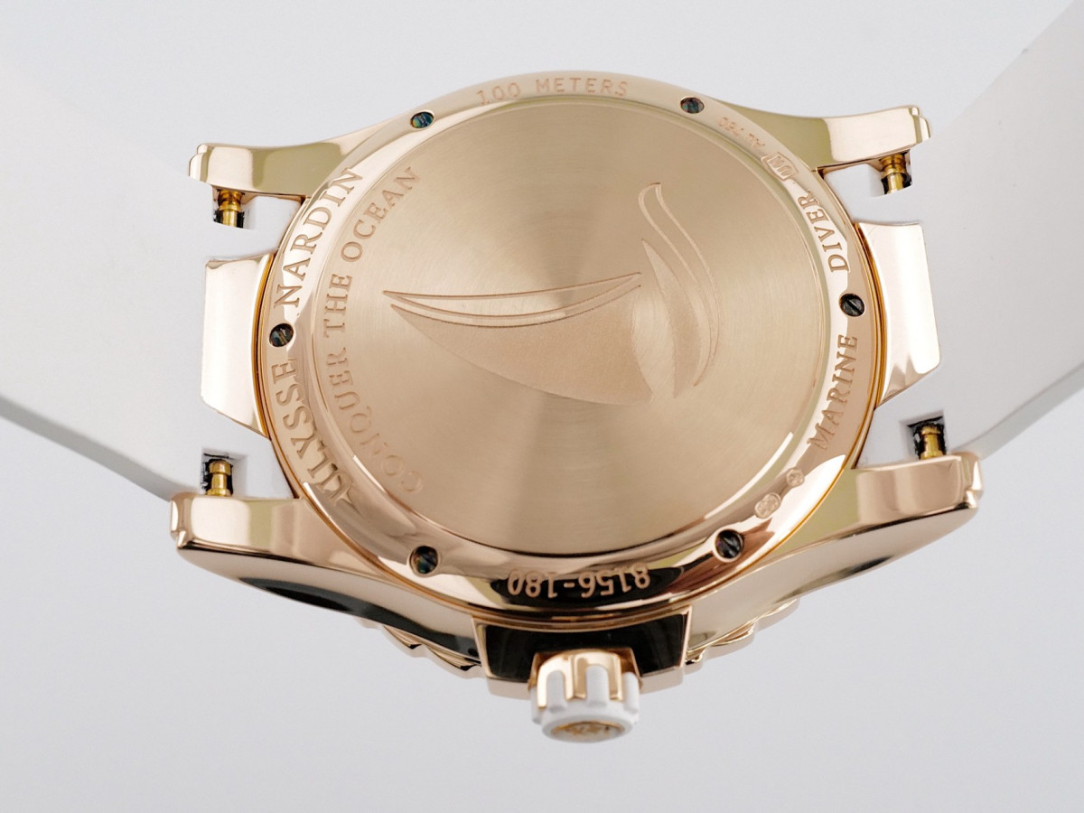 Швейцарський годинник Ulysse Nardin Lady Diver 18K Rose Gold