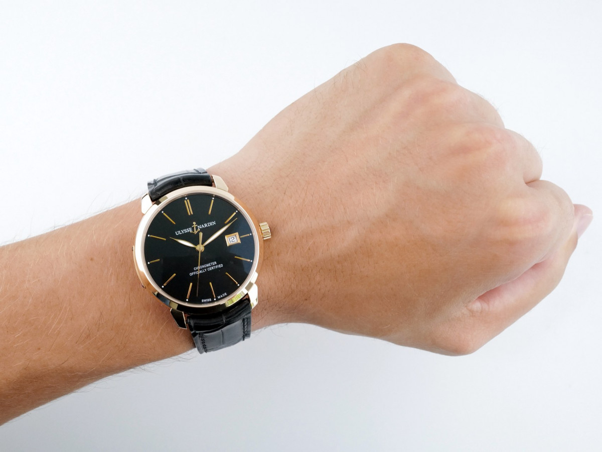 Швейцарские часы Ulysse Nardin San Marco Classico 18K Rose Gold