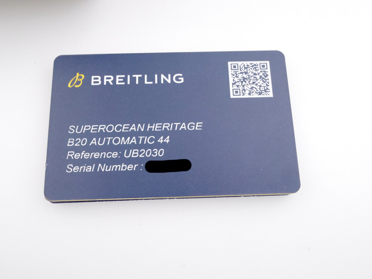 Швейцарський годинник Breitling Superocean Heritage II B20