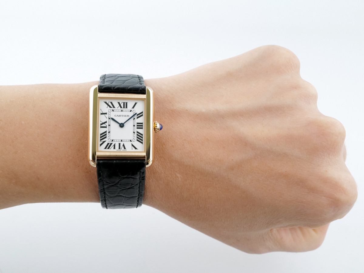 Швейцарские часы Cartier Tank Solo