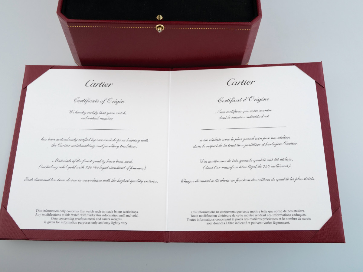 Швейцарские часы Cartier Tank Solo