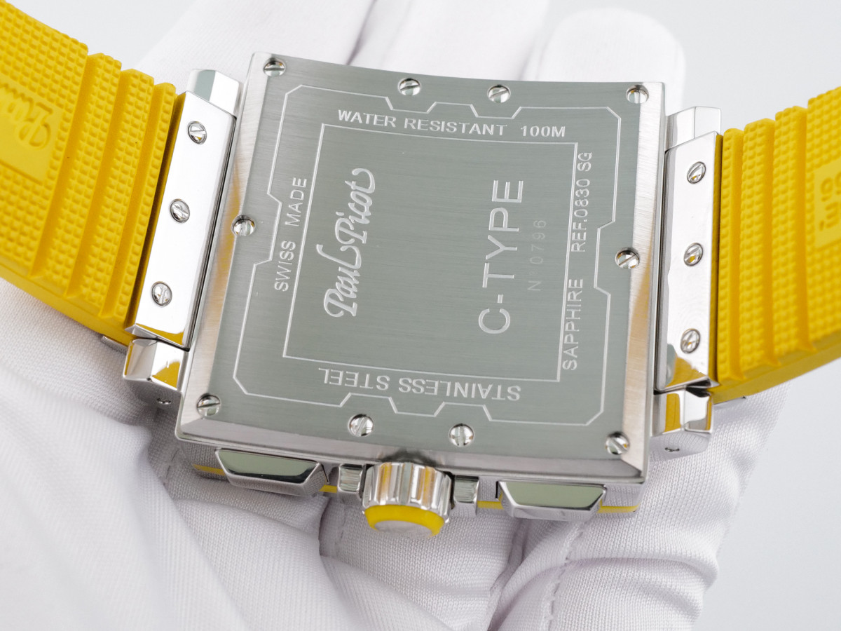 Swiss watch Paul Picot Le Plongeur C-Type Carree Chronograph