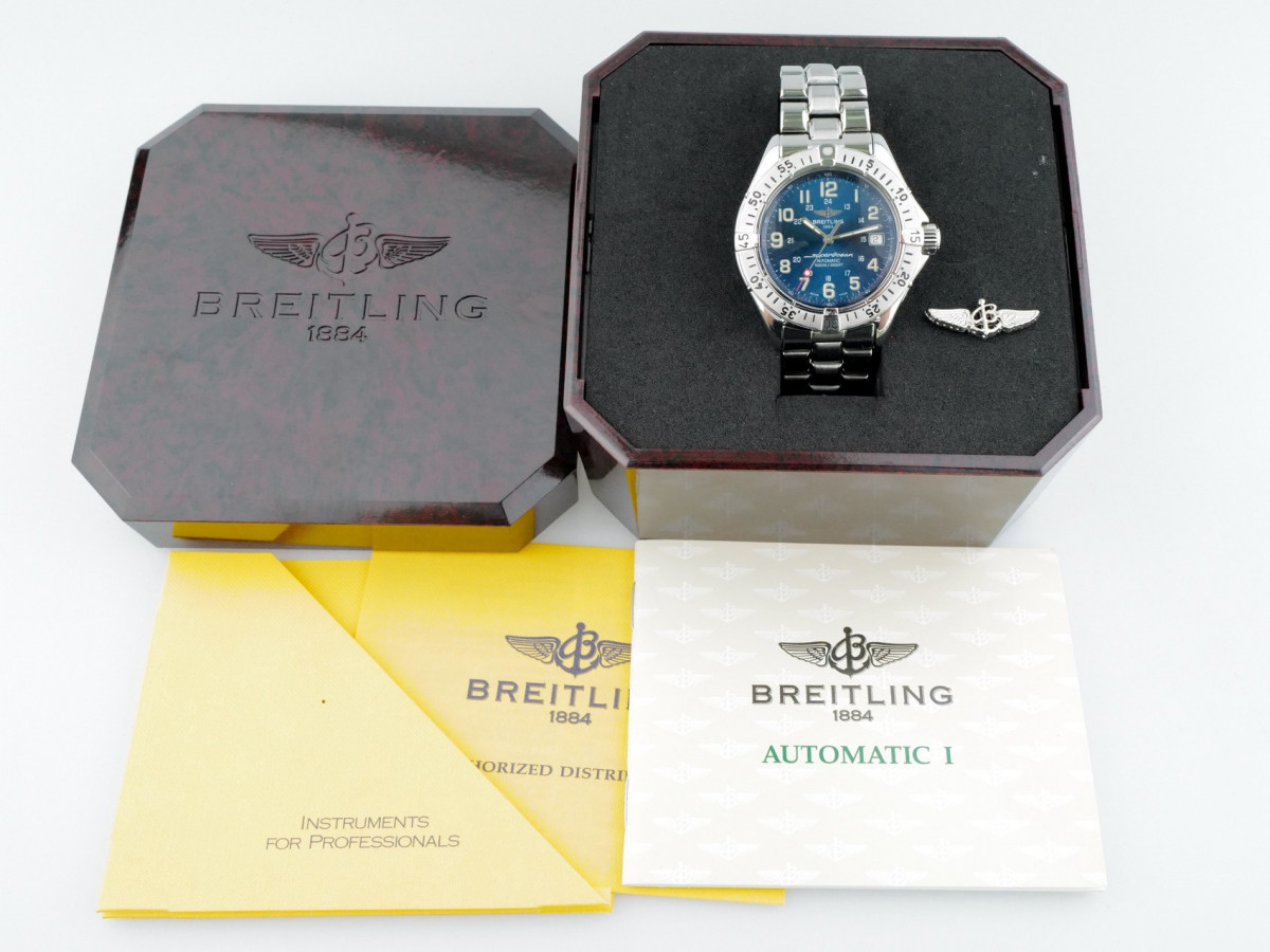 Швейцарський годинник Breitling Colt Superocean Automatic Blue Dial