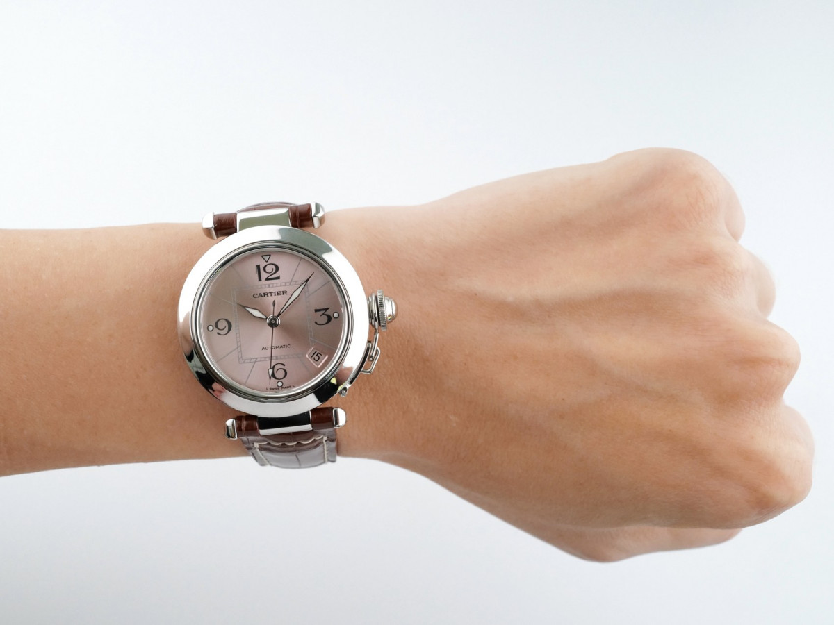 Швейцарський годинник Cartier Pasha C Pink Dial