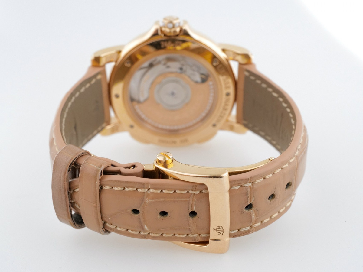 Швейцарские часы Ulysse Nardin Classic Dual Time Ladies Small Seconds 18K Rose Gold