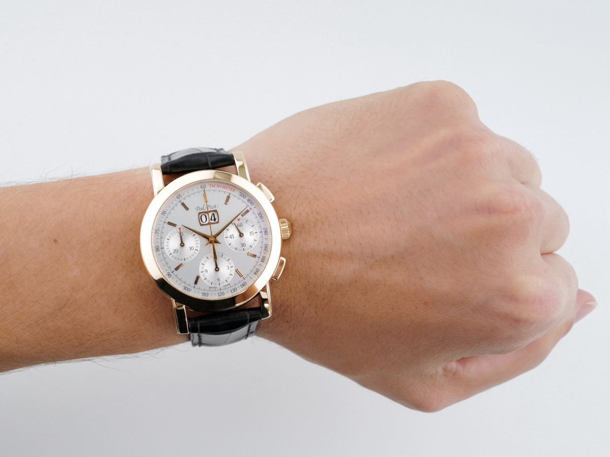 Швейцарський годинник Paul Picot Firshire Ronde Big Date 18K Rose Gold Chronograph