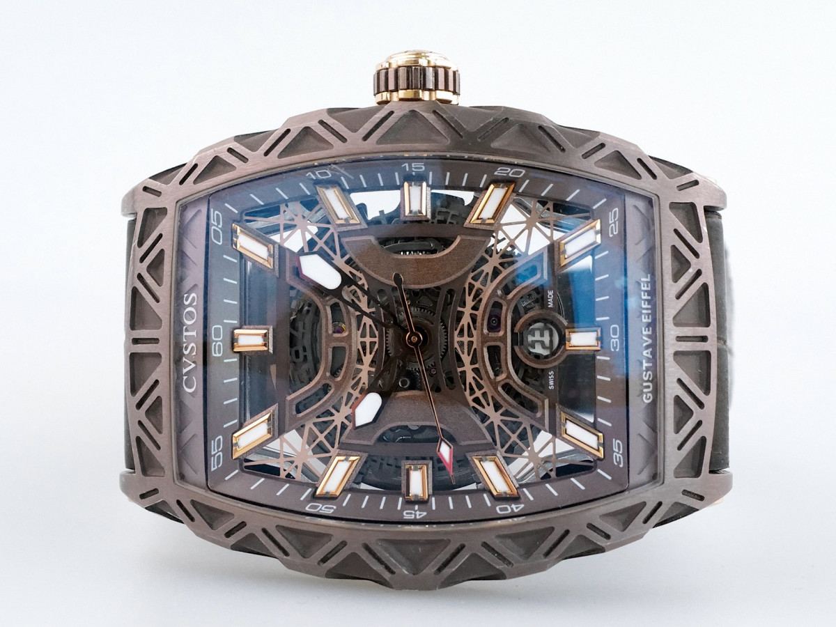 Швейцарський годинник Cvstos Challenge Gustave Eiffel Bronze Limited Edition