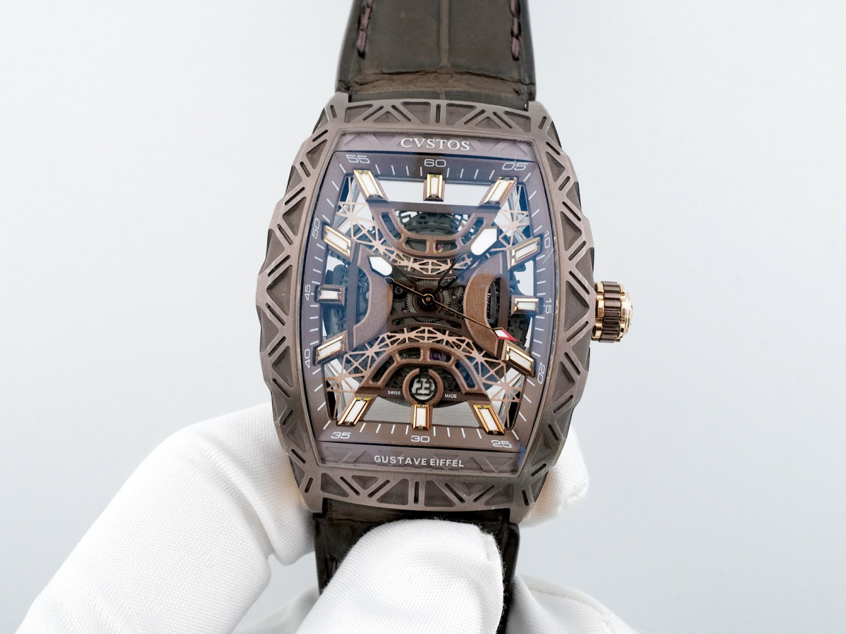 Швейцарський годинник Cvstos Challenge Gustave Eiffel Bronze Limited Edition