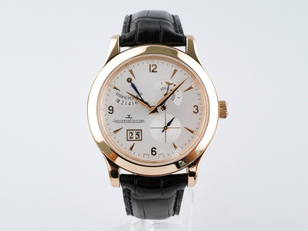 Швейцарские часы Jaeger-LeCoultre Master Control 8 Days Power Reserve Big Date 18k Rose Gold