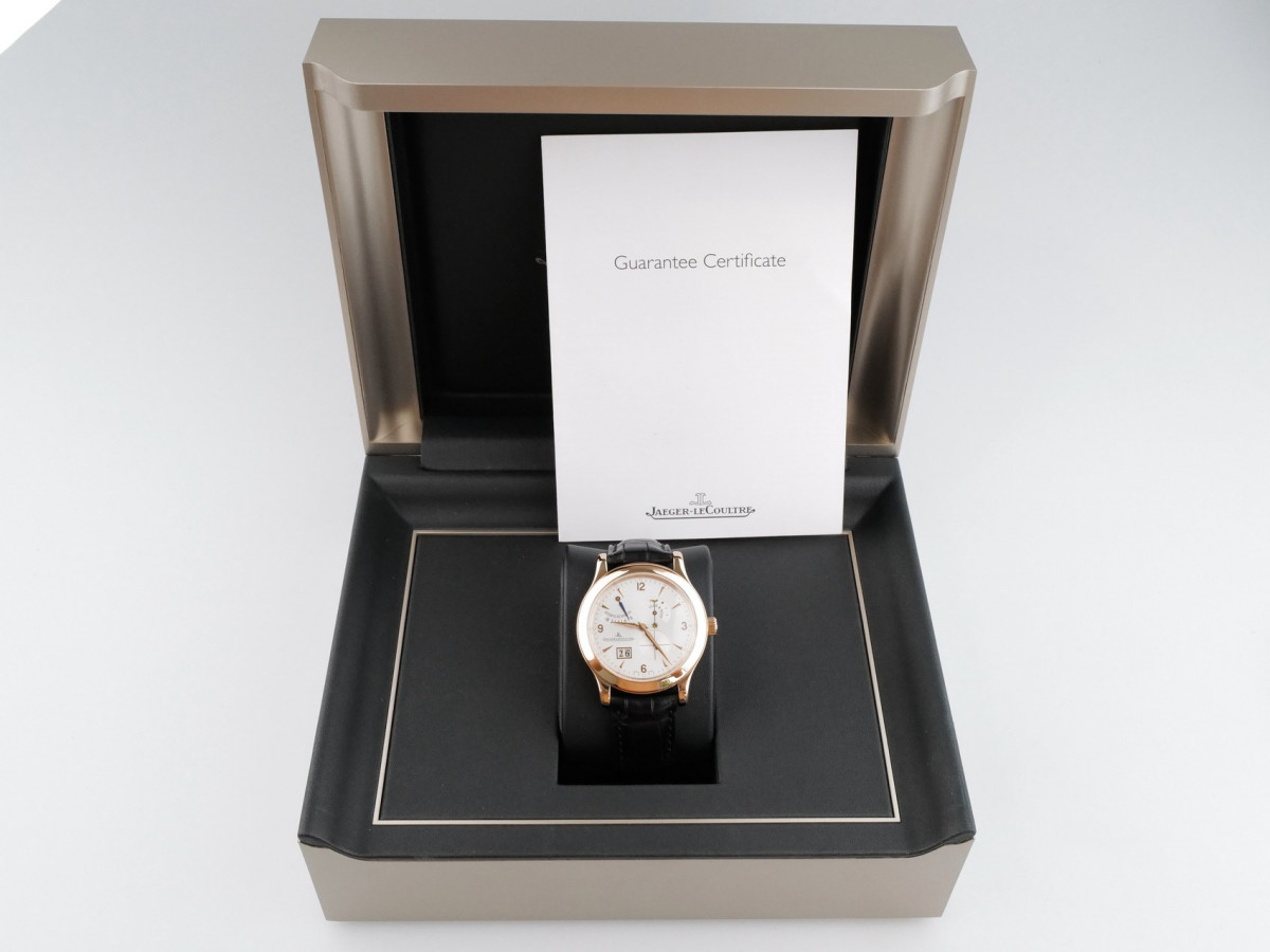 Швейцарские часы Jaeger-LeCoultre Master Control 8 Days Power Reserve Big Date 18k Rose Gold