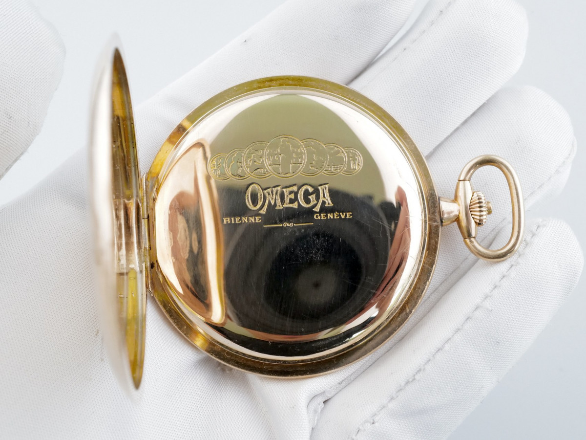 Швейцарские часы Omega Pocket Watch 14K Gold