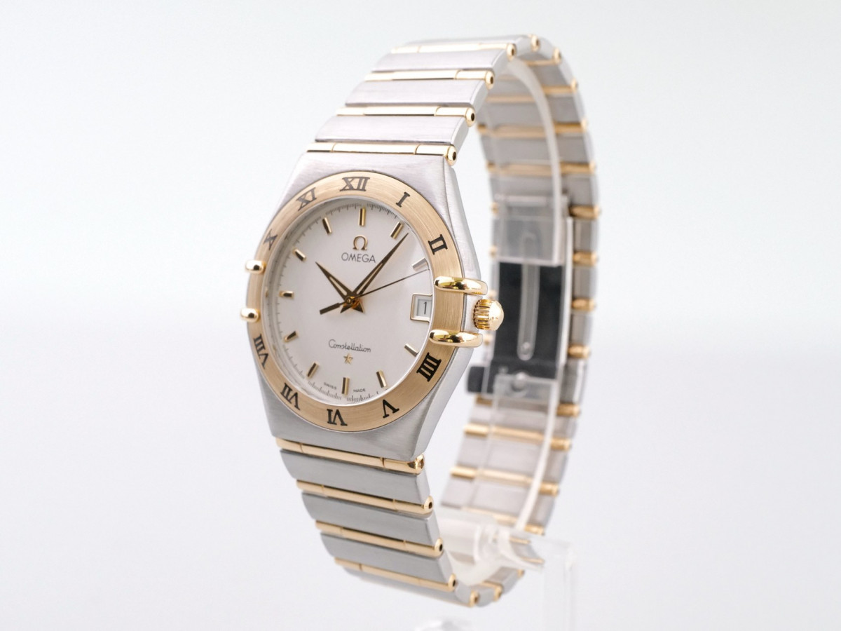 Швейцарские часы Omega Constellation Quartz Steel 18K Yellow Gold 34
