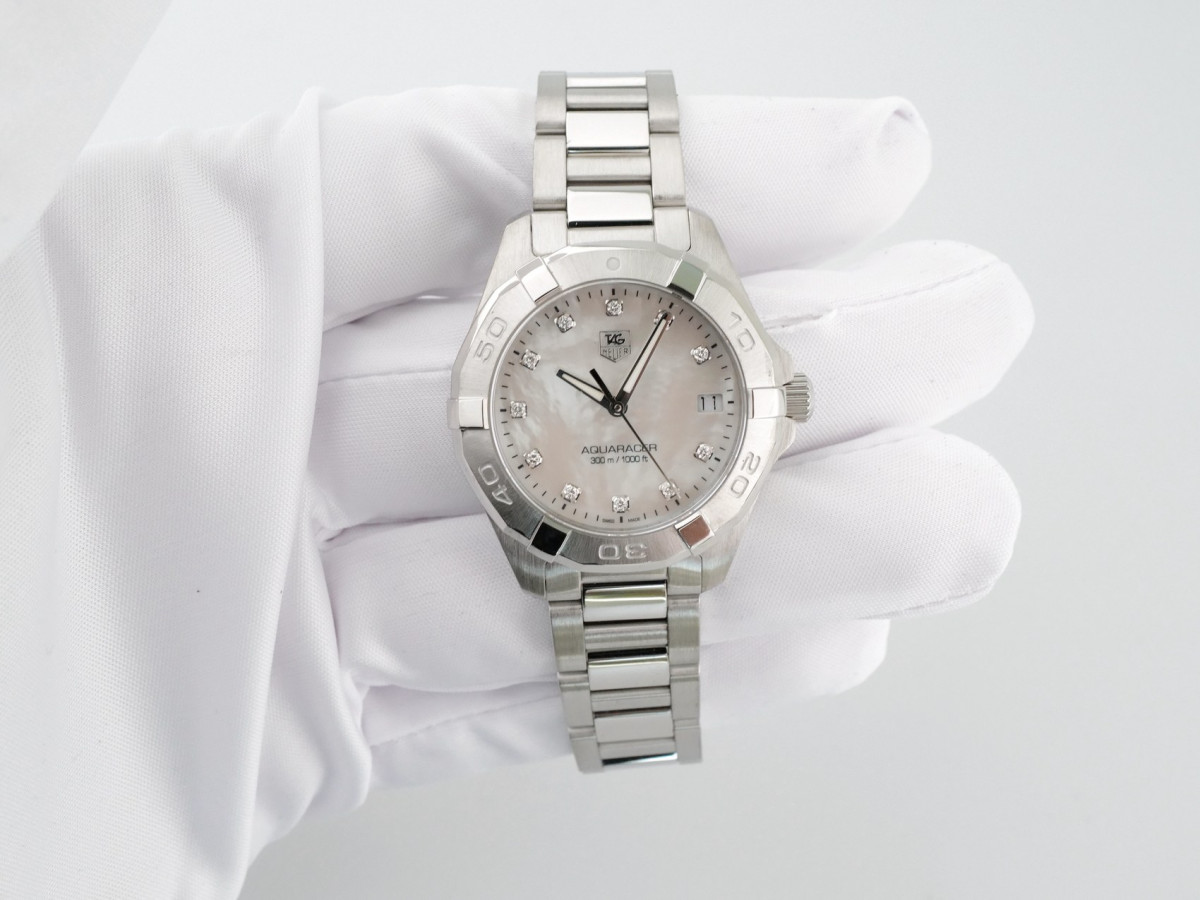Swiss watch TAG Heuer Aquaracer MoP Diamonds