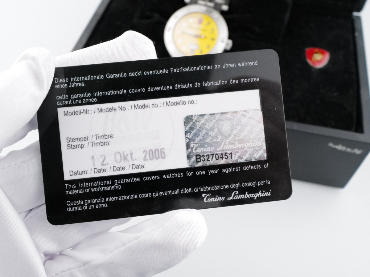 Швейцарские часы Tonino Lamborghini Limited Edition 1963