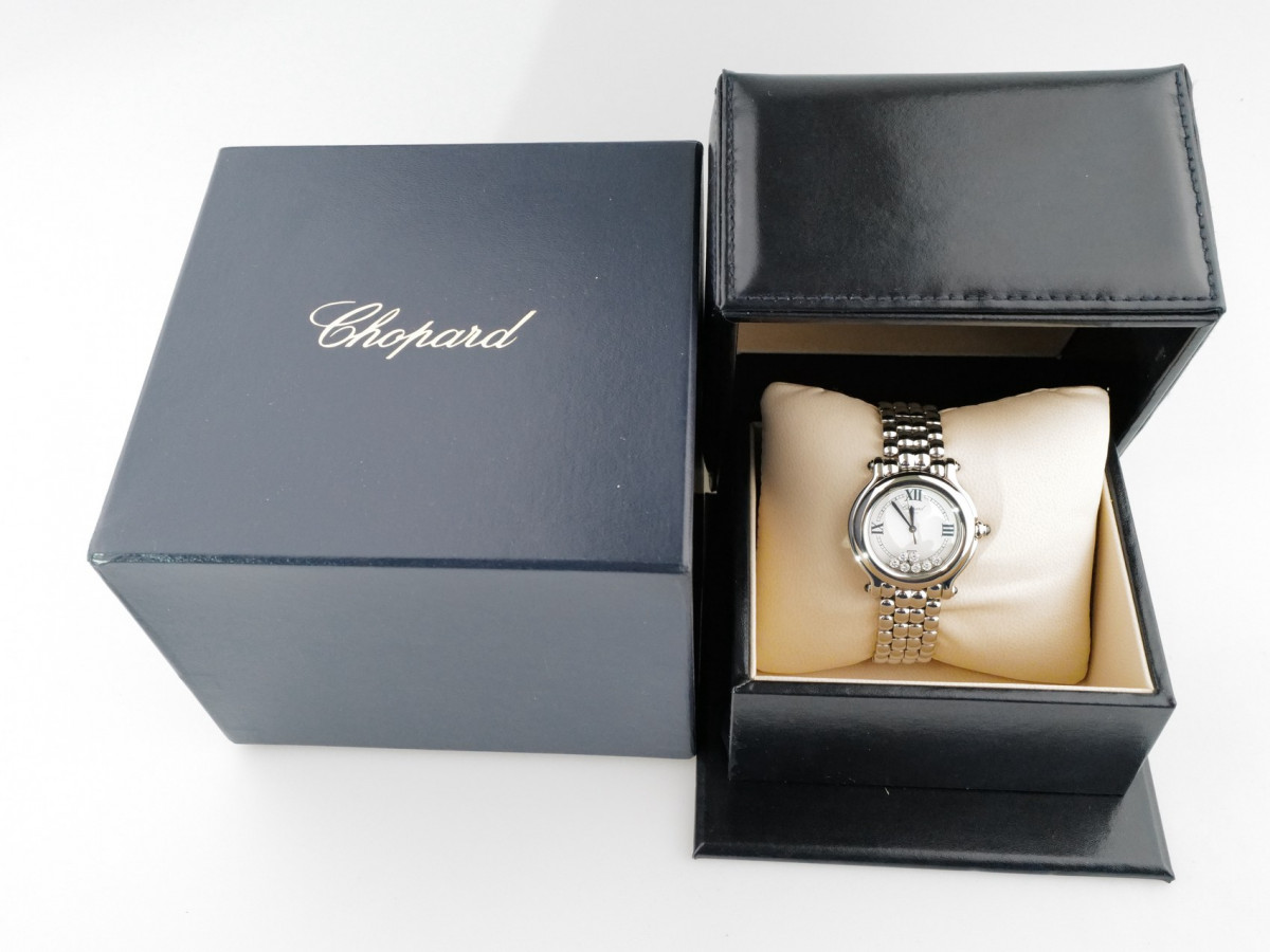 Швейцарские часы Chopard Happy Sport Round 7 Floating Diamonds