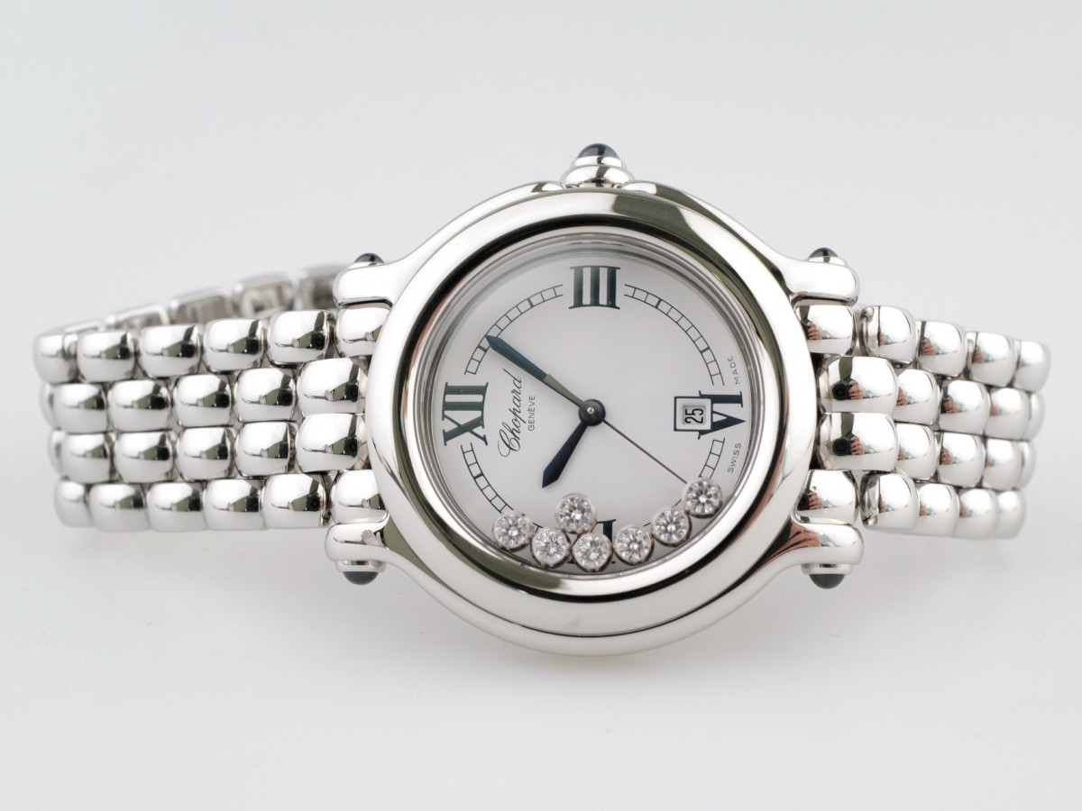 Швейцарские часы Chopard Happy Sport Round 7 Floating Diamonds