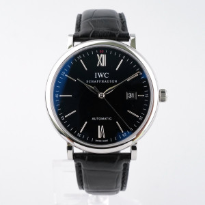 Швейцарские часы IWC Portofino Automatic Black Dial