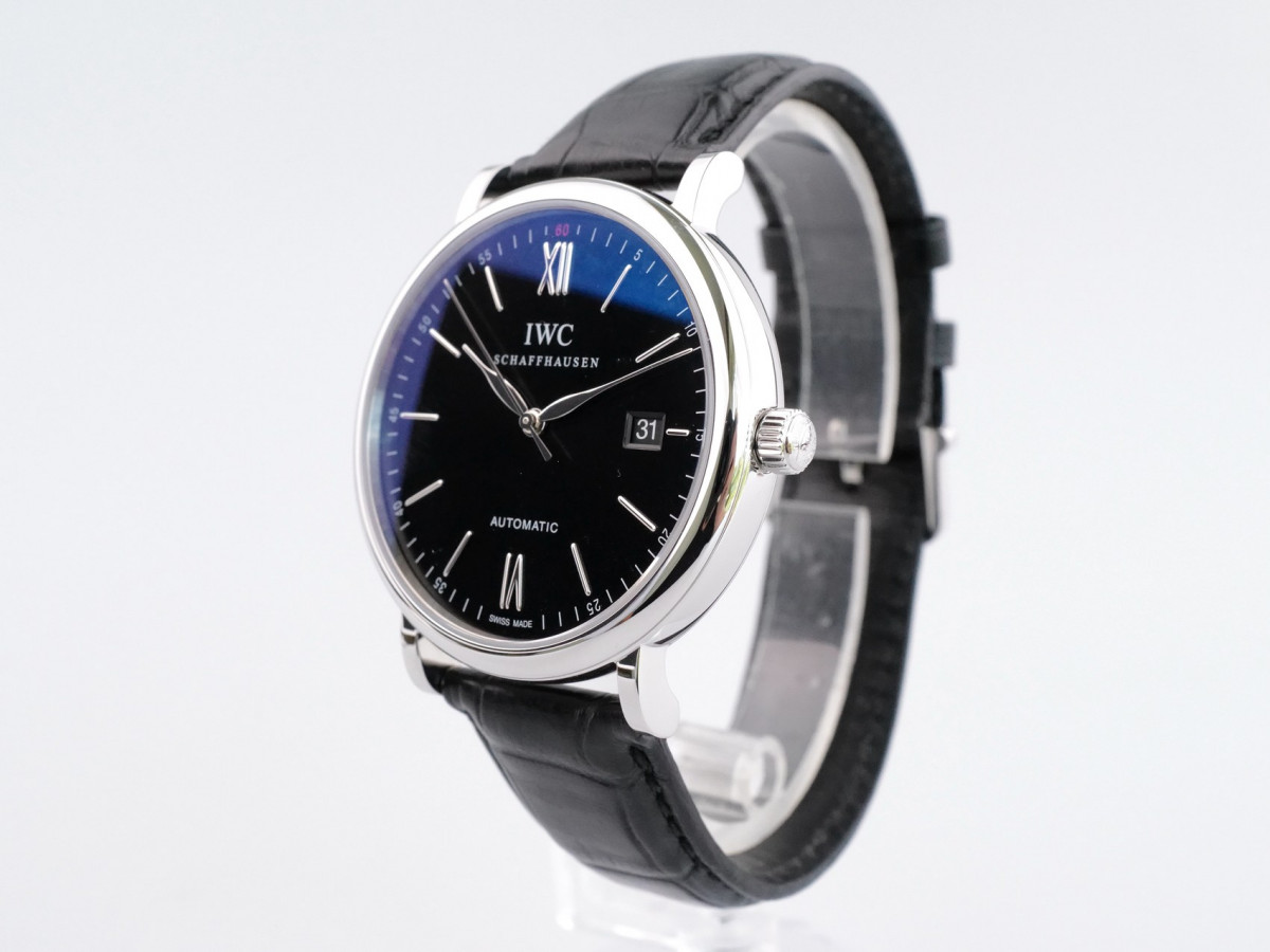 Швейцарские часы IWC Portofino Automatic Black Dial