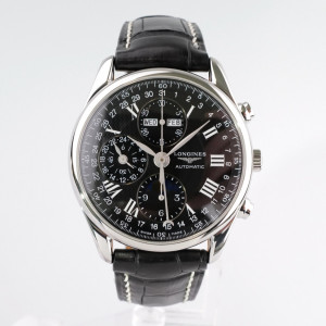 Швейцарський годинник Longines Master Collection Moon Phase Chronograph