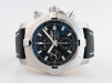 Швейцарские часы Breitling Avenger Chronograph 43 Black Strap Black Dial