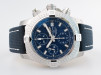 Швейцарський годинник Breitling Avenger Chronograph 43 Blue Strap Blue Dial