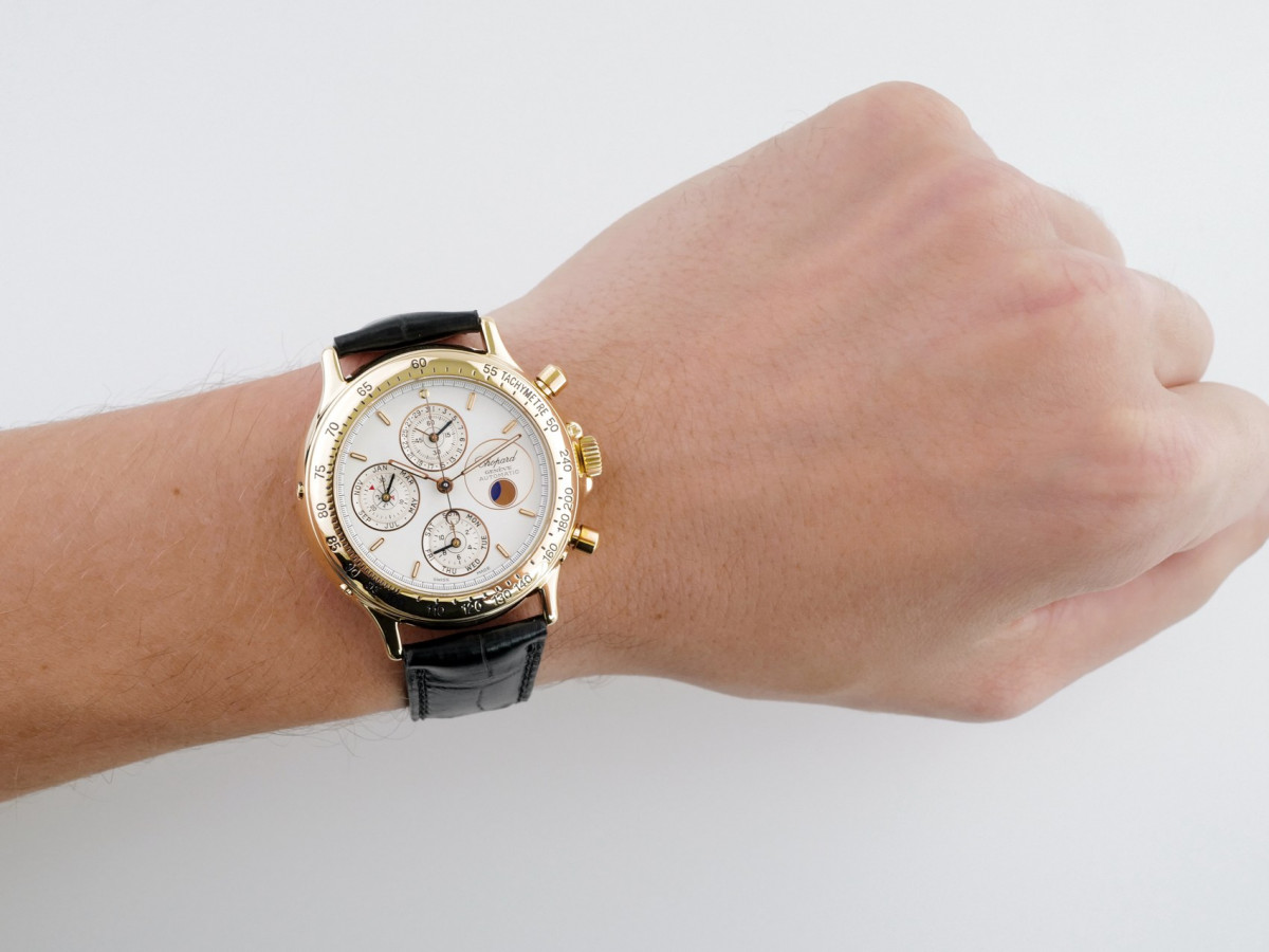 Швейцарские часы Chopard Classique Perpetual Calendar Chronograph 18K Yellow Gold Limited Edition of 50