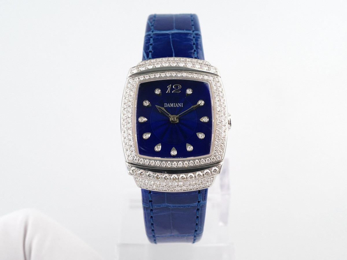 Швейцарские часы Damiani Ego 18K White Gold Diamonds