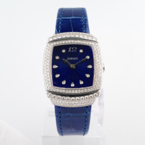 Швейцарские часы Damiani Ego 18K White Gold Diamonds