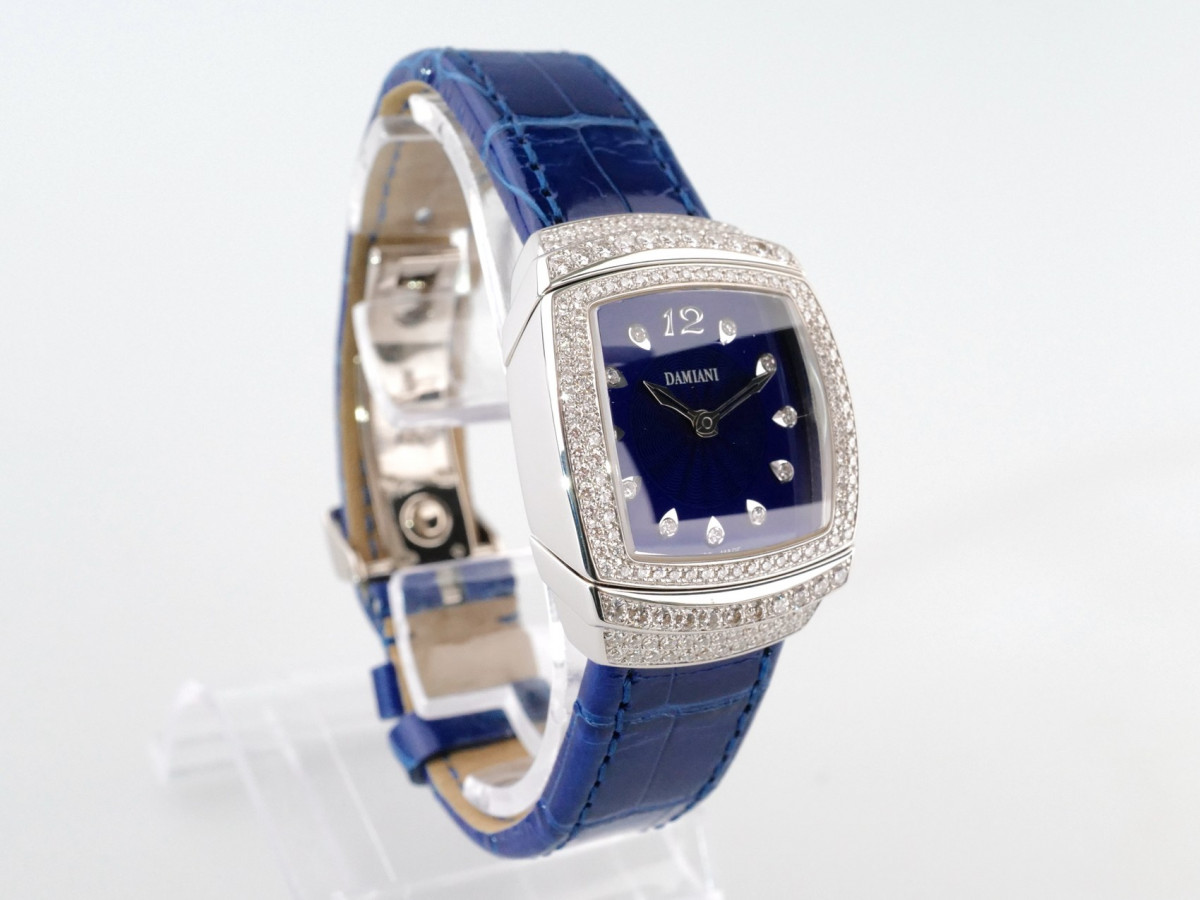 Швейцарские часы Damiani Ego 18K White Gold Diamonds