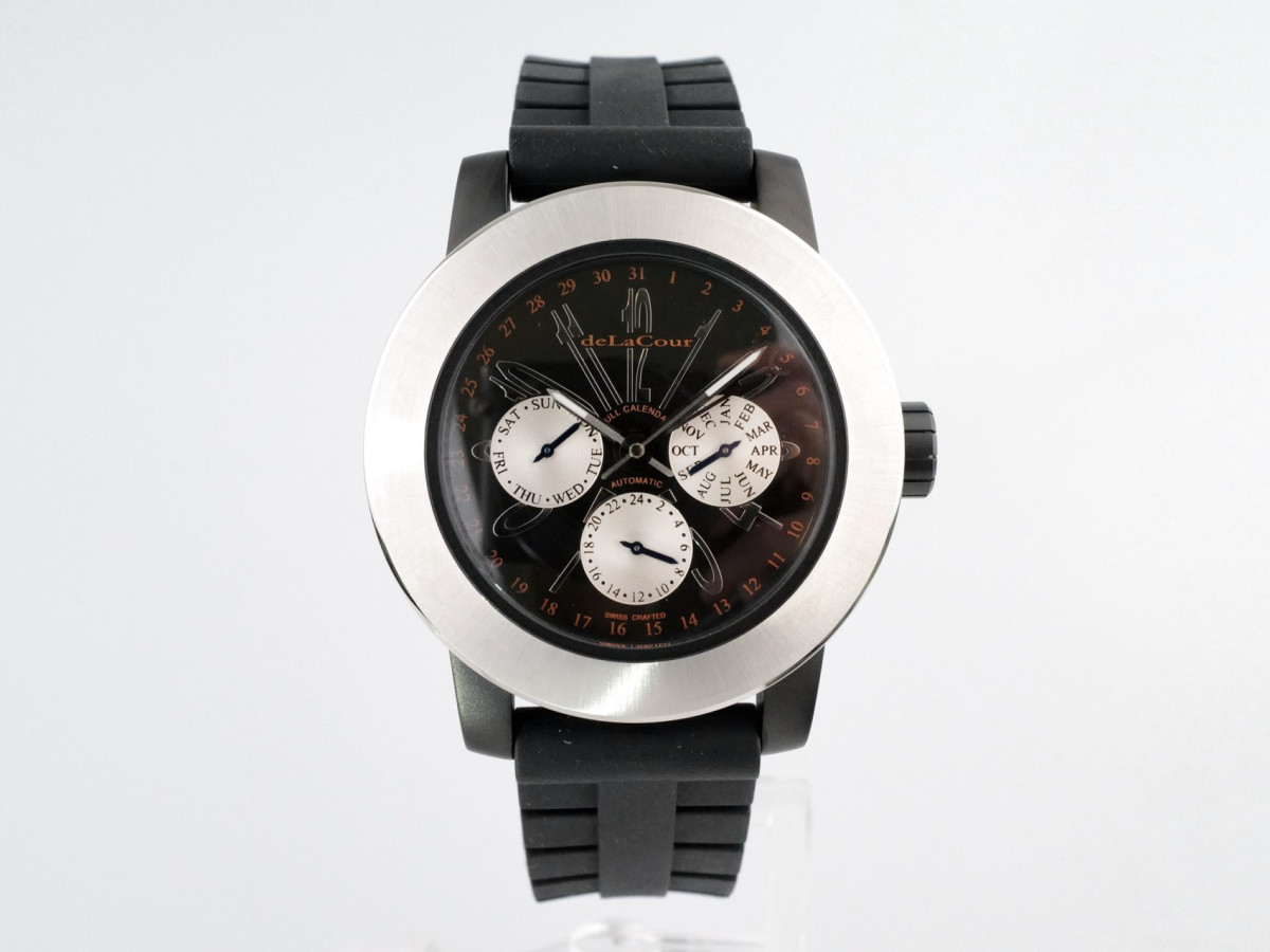 Швейцарские часы DeLaCour Fusion Calendar GMT Limited Edition