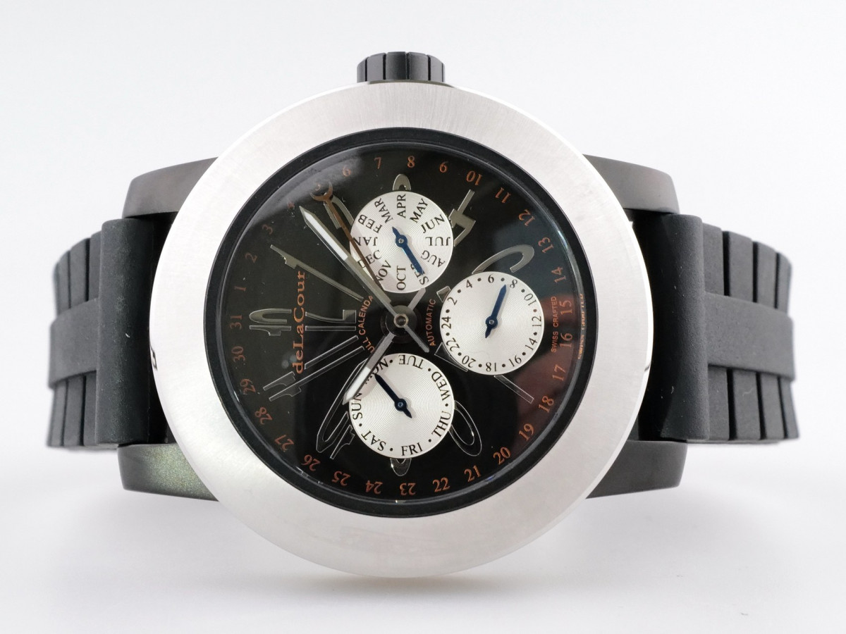 Швейцарские часы DeLaCour Fusion Calendar GMT Limited Edition
