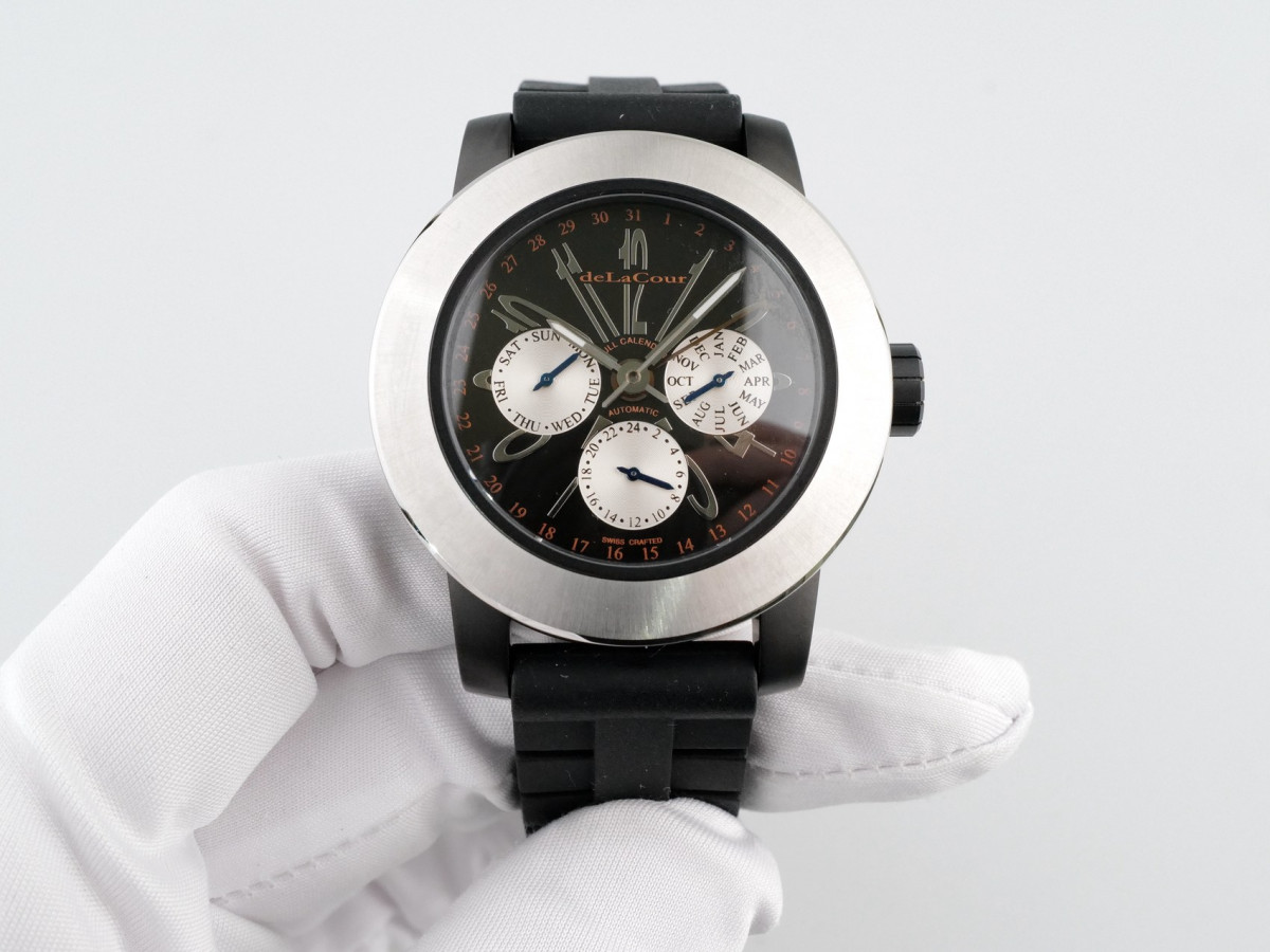 Швейцарские часы DeLaCour Fusion Calendar GMT Limited Edition