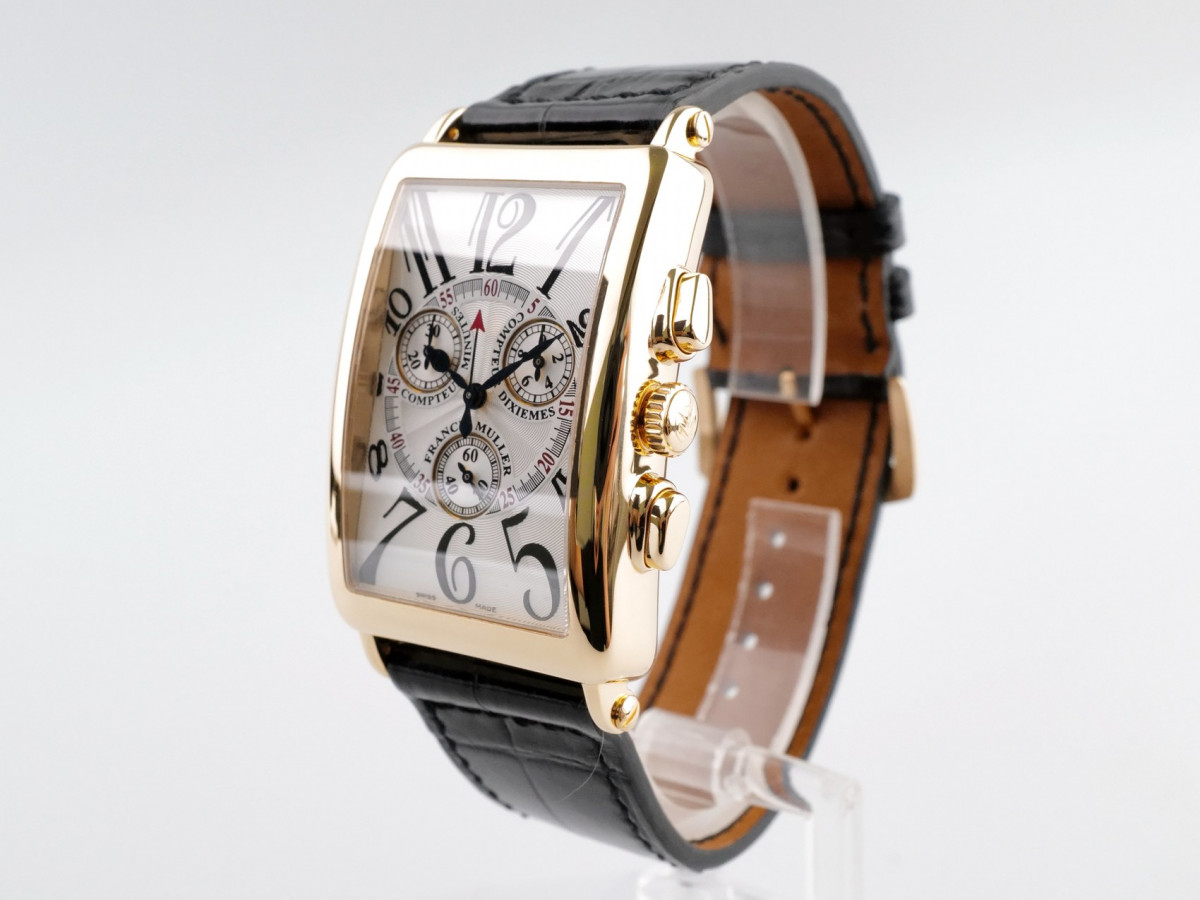 Швейцарський годинник Franck Muller Long Island Chronograph 18K Yellow Gold