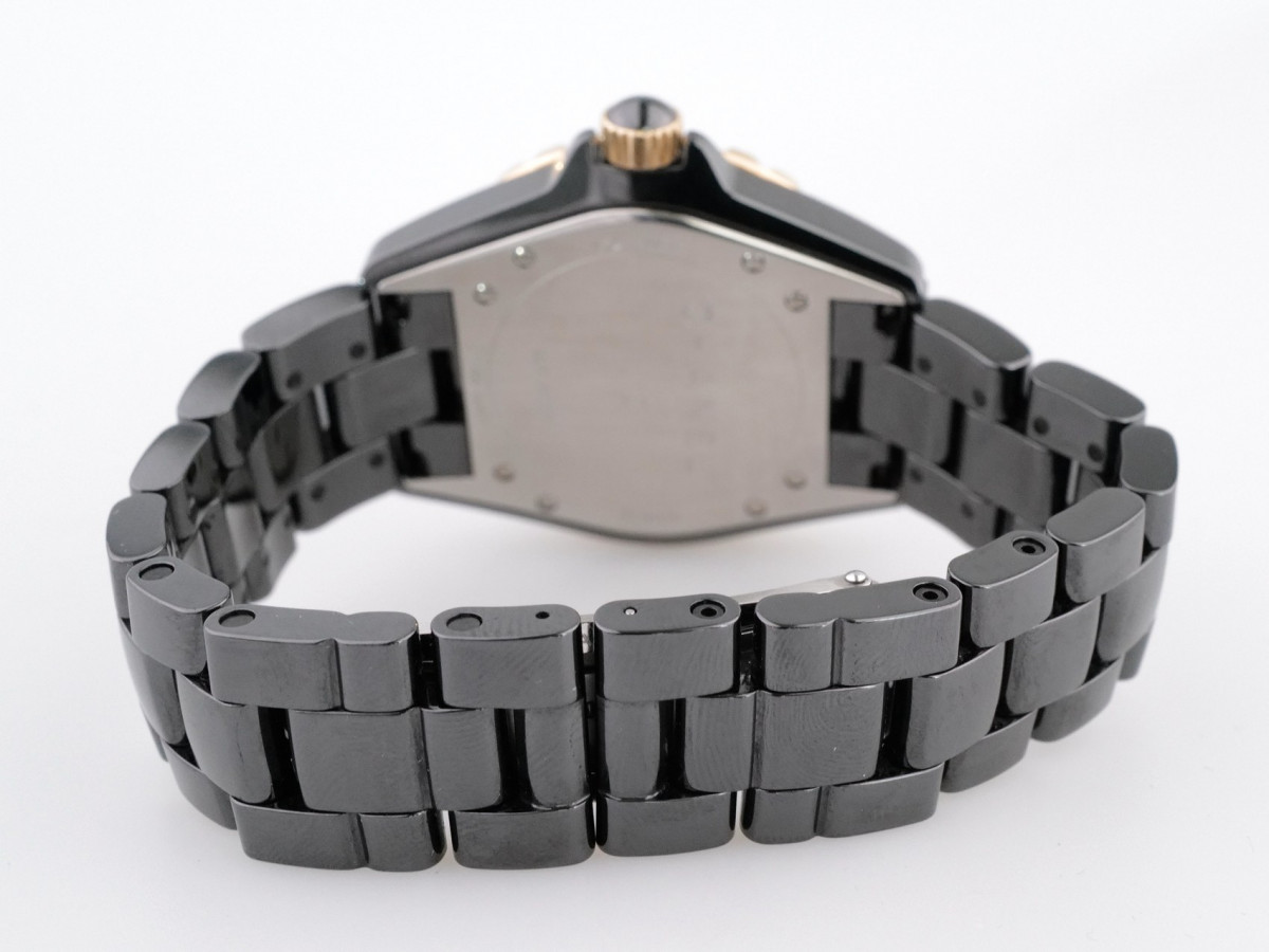 Швейцарские часы Chanel J12 Ceramic Gold Diamonds
