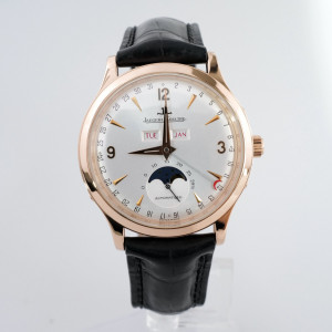 Швейцарские часы Jaeger-LeCoultre Master Control Moon Calendar 18K Rose Gold